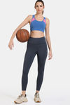 Zelocity Quick Dry Gym Leggings - Dark Slate — thumbnail 4